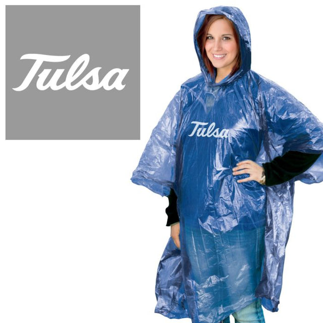 Tulsa Golden Hurricanes Rain Poncho