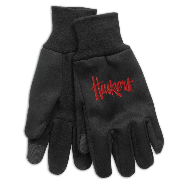 Nebraska Cornhuskers Technology Gloves 9 oz.