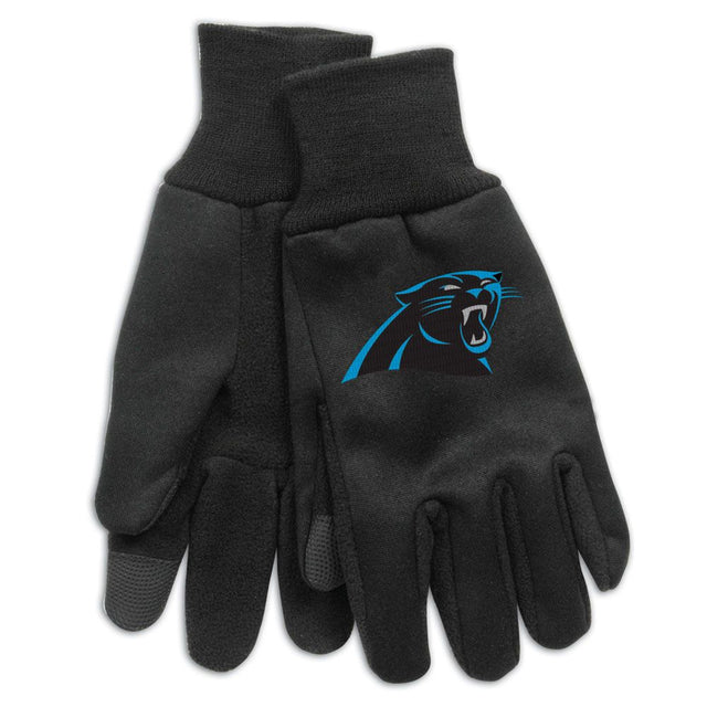 Guantes de los Carolina Panthers Tecnología Estilo Talla para adultos