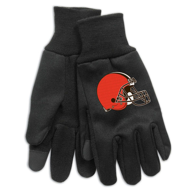 Guantes de los Cleveland Browns Tecnología Estilo Talla para adultos