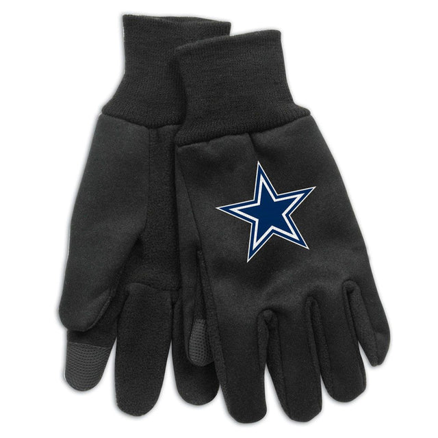 Guantes de los Dallas Cowboys Tecnología Estilo Tamaño adulto