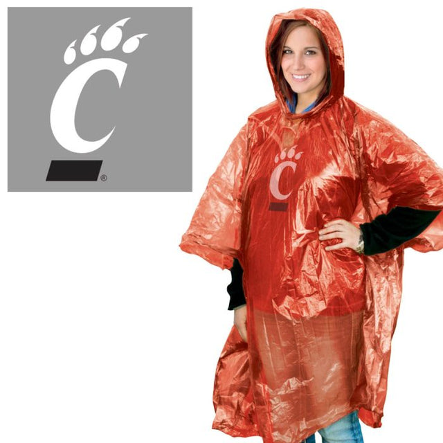 Poncho de lluvia de los Cincinnati Bearcats