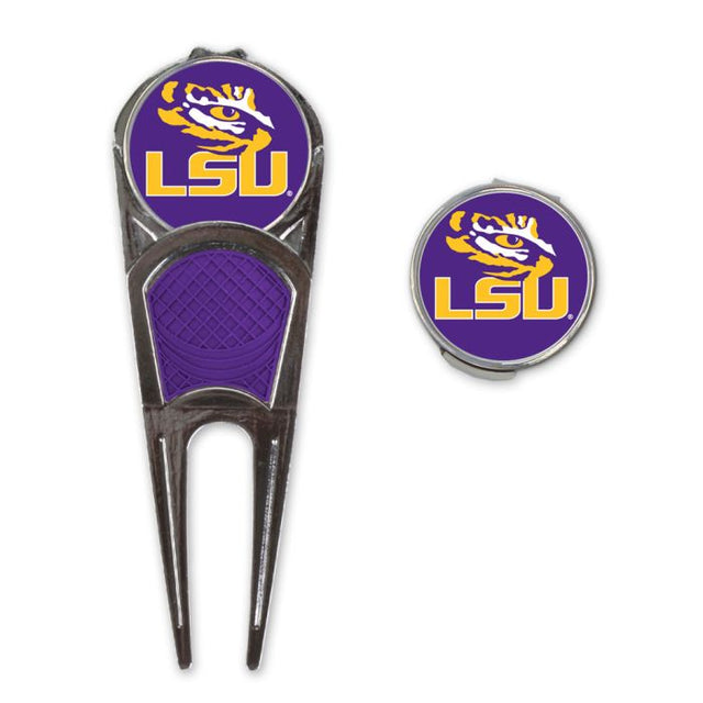 Combinación de marca, herramienta y clip en forma de H de los LSU Tigers*