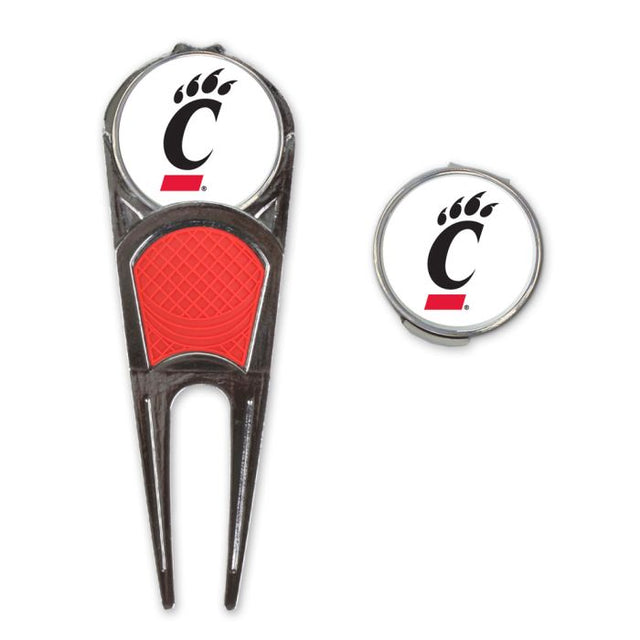 Combo de marca/herramienta/clip en forma de H de los Cincinnati Bearcats para golf*