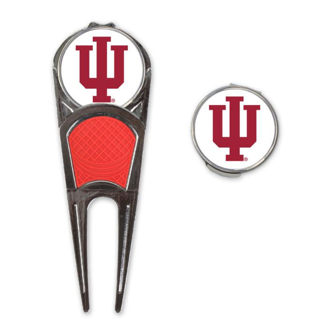 Combo de herramienta/marcador de golf/clip en forma de H de Indiana Hoosiers*