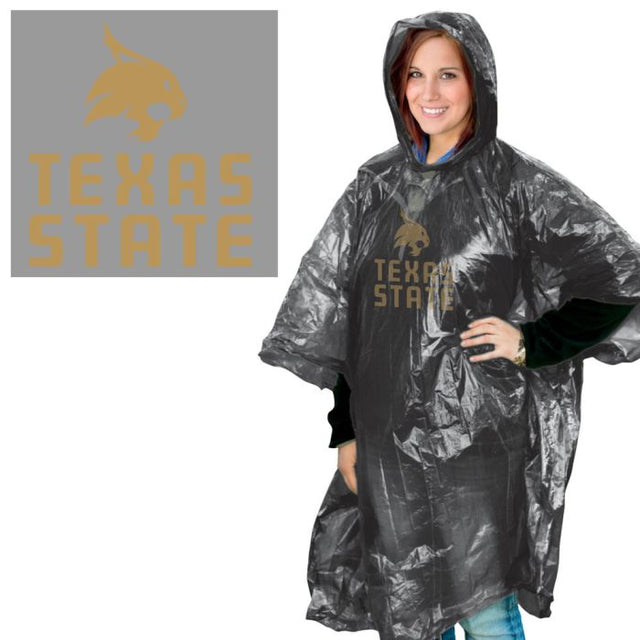 Texas State Bobcats Rain Poncho