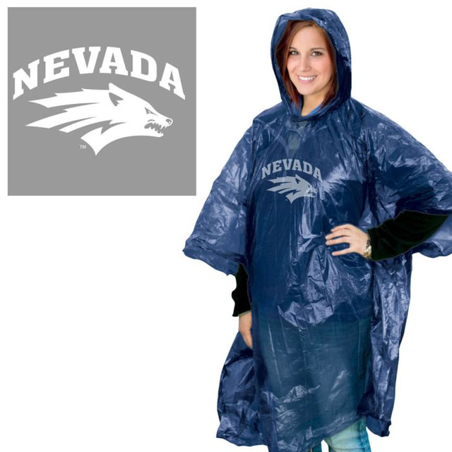 Nevada Wolf Pack Rain Poncho