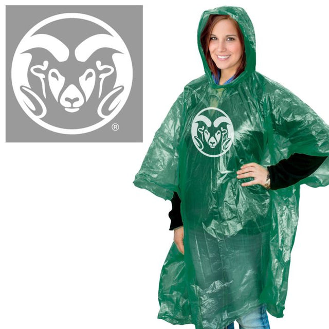 Colorado State Rams Rain Poncho