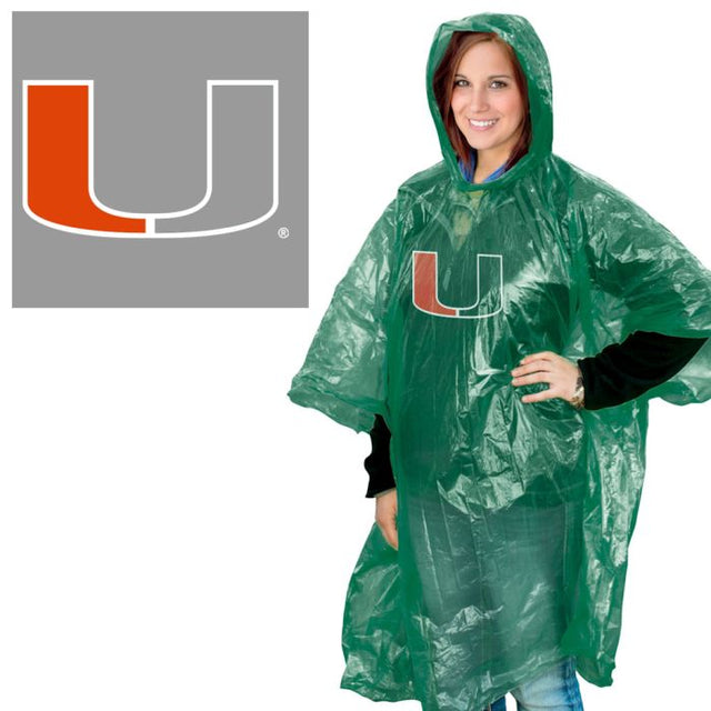 Poncho de lluvia para huracanes de Miami