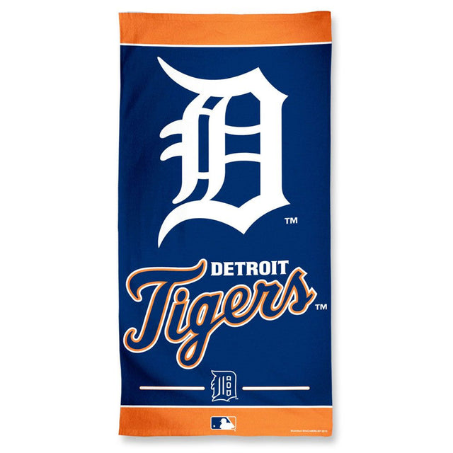 Detroit Tigers Towel 30x60 Beach Style