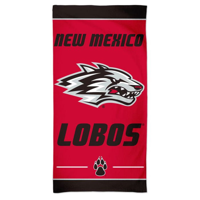 New Mexico Lobos Spectra Beach Towel 30" x 60"