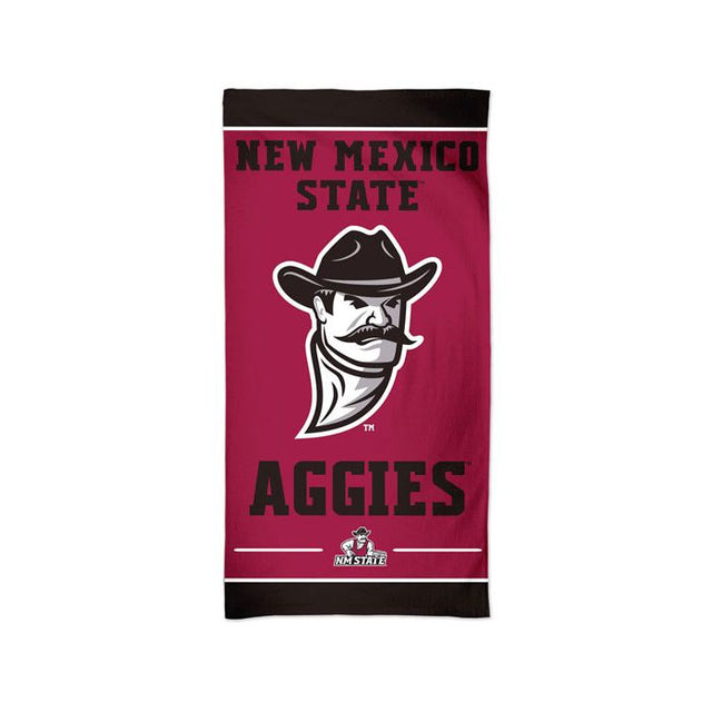 Toalla de playa Spectra de New Mexico State Aggies de 30" x 60"