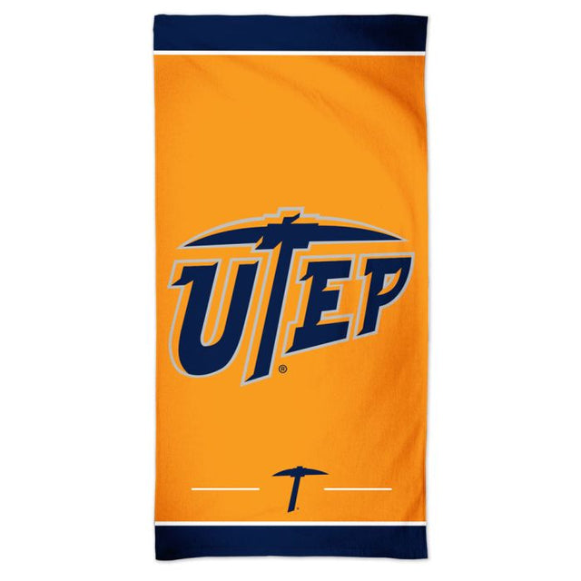 Toalla de playa Spectra de UTEP Miners de 30" x 60"