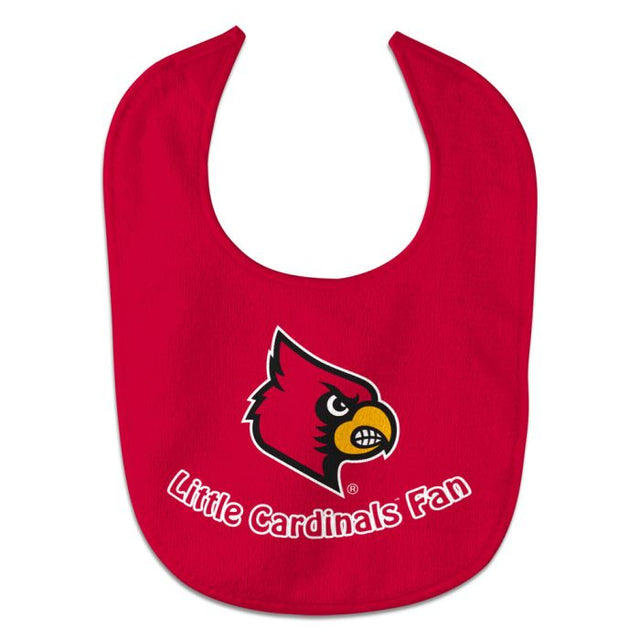 Babero para bebé All Pro de los Louisville Cardinals LITTLE CARDINAL FAN