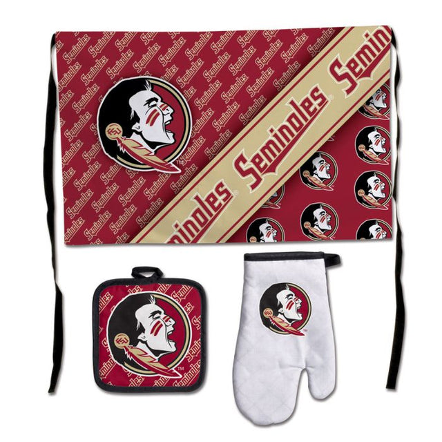 Florida State Seminoles Barbeque Tailgate Set-Premium