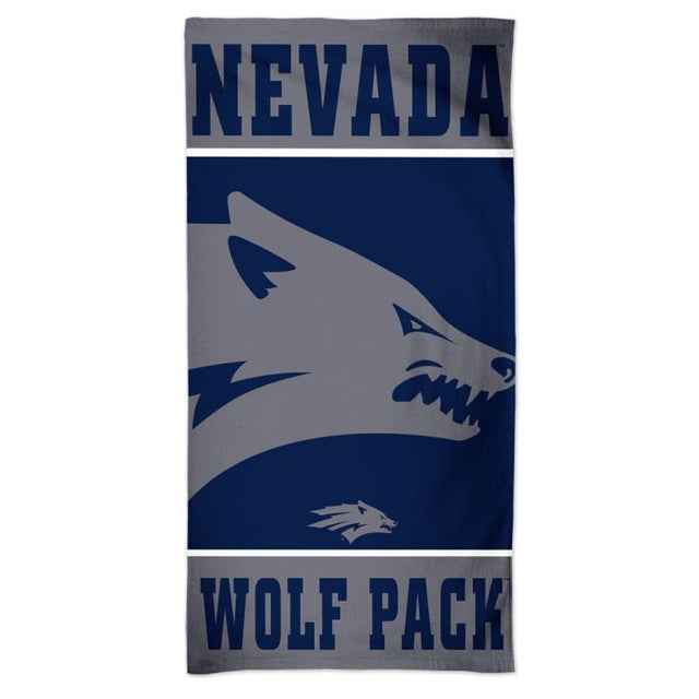 Nevada Wolf Pack Spectra Beach Towel 30" x 60"