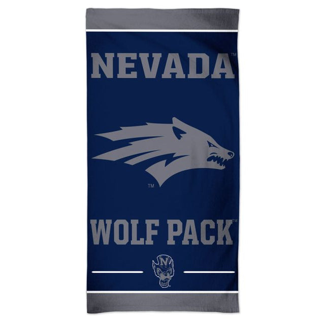 Nevada Wolf Pack Spectra Beach Towel 30" x 60"