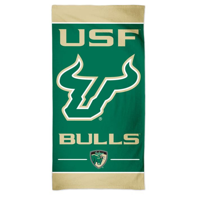 Toalla de playa Spectra de South Florida Bulls de 30" x 60"