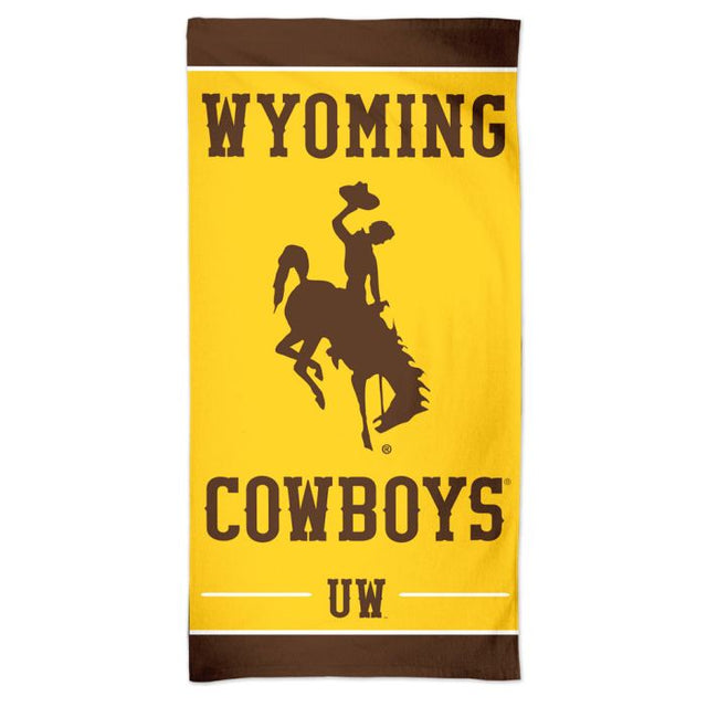 Wyoming Cowboys Spectra Beach Towel 30" x 60"