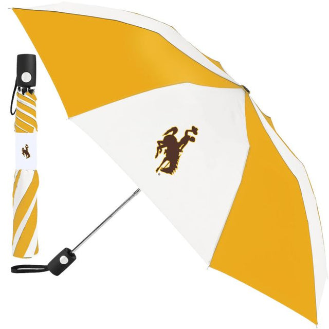 Wyoming Cowboys Auto Folding Umbrella