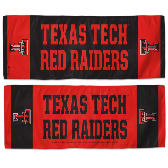 Toalla refrescante de los Texas Tech Red Raiders de 12" x 30"