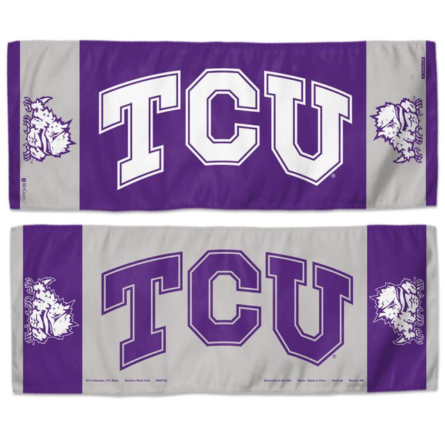 TCU Horned Frogs Cooling Towel 12" x 30"