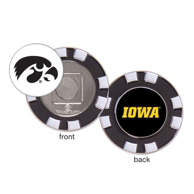 Marcador de fichas de póquer de golf de Iowa Hawkeyes