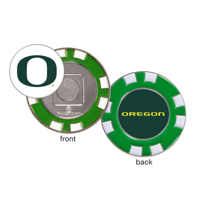 Marcador de fichas de póquer de golf de Oregon Ducks