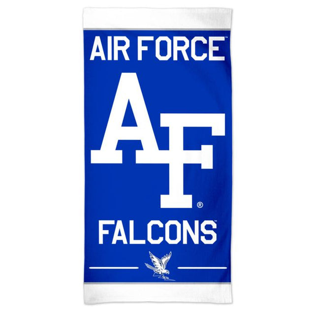 Toalla de playa Spectra de los Air Force Falcons de 30" x 60"