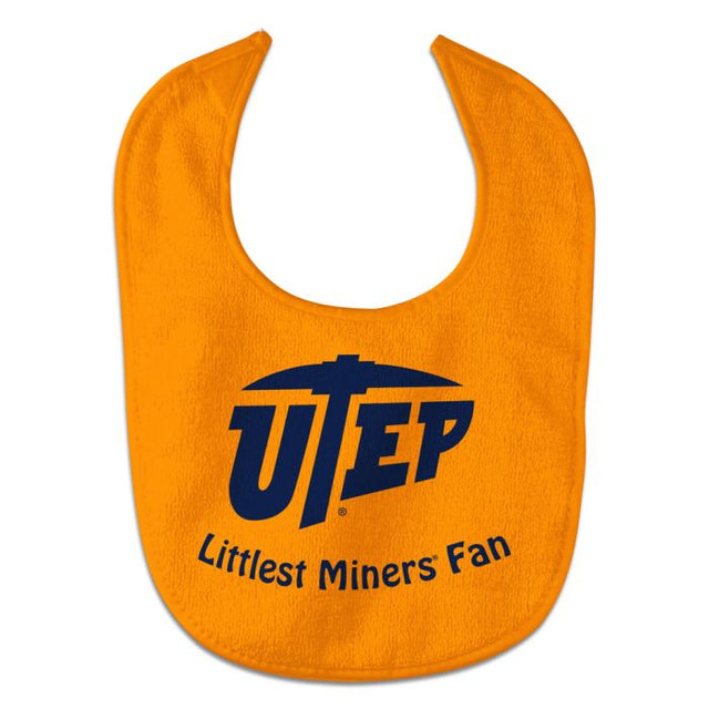 Babero para bebé All Pro de UTEP Miners LITTLEST FAN