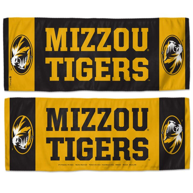 Toalla refrescante de los Missouri Tigers de 30 x 76 cm