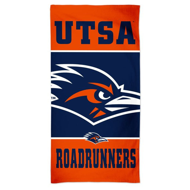 Toalla de playa Spectra de Texas San Antonio Roadrunners de 30" x 60"