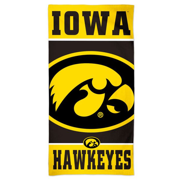 Iowa Hawkeyes Spectra Beach Towel 30" x 60"