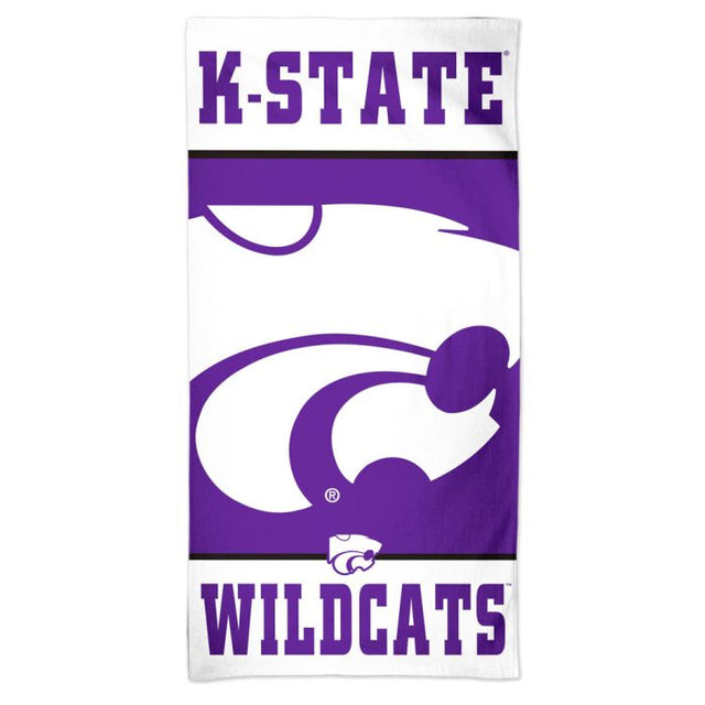 Toalla de playa Spectra de Kansas State Wildcats de 30" x 60"