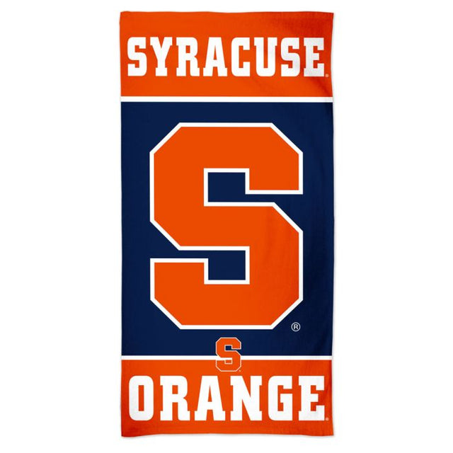 Syracuse Orange VERTICAL Spectra Beach Towel 30" x 60"