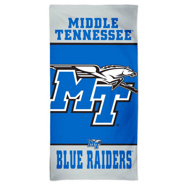 Middle Tennessee State Blue Raiders Spectra Beach Towel 30" x 60"