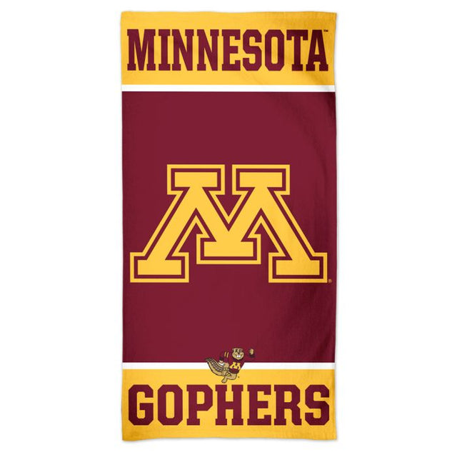 Minnesota Golden Gophers Spectra Beach Towel 30" x 60"