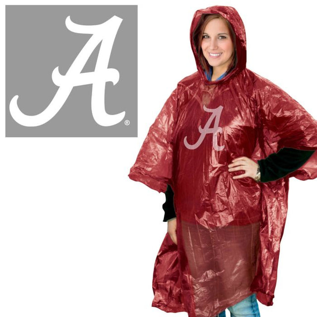 Poncho de lluvia Crimson Tide de Alabama