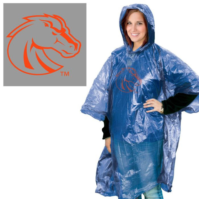 Poncho de lluvia de los Broncos de Boise State