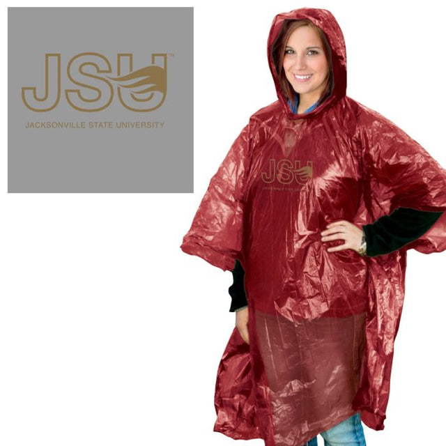 Jacksonville State Gamecocks Rain Poncho