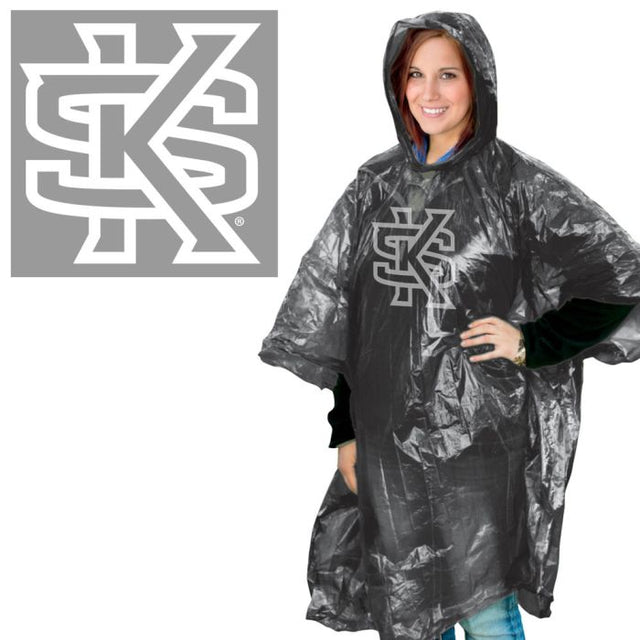 Poncho de lluvia de los Kennesaw State Owls