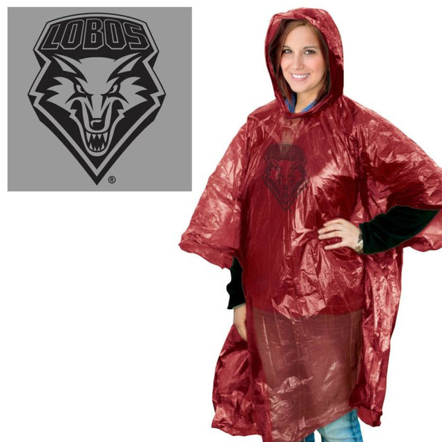 New Mexico Lobos Rain Poncho