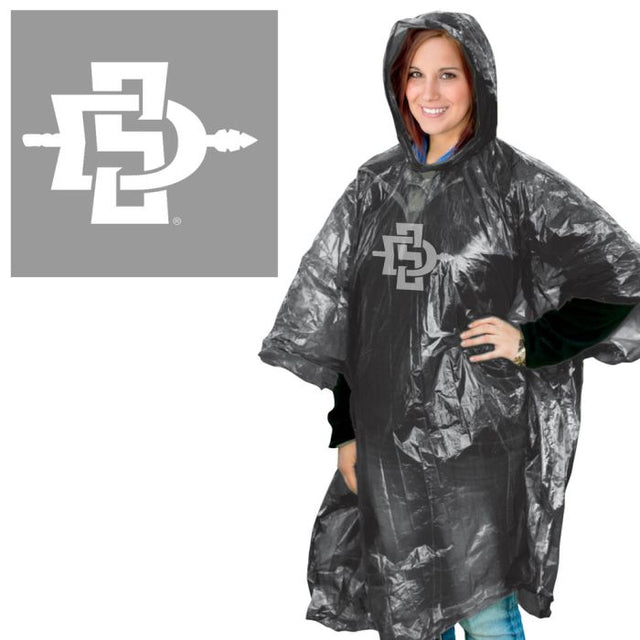 Poncho de lluvia de los San Diego State Aztecs