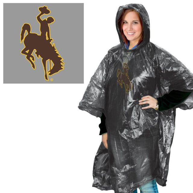 Poncho de lluvia de los Wyoming Cowboys