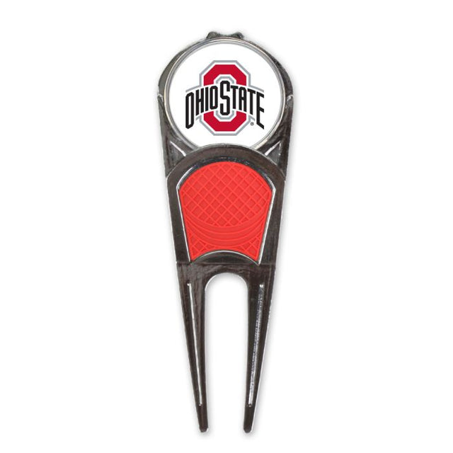 Herramienta para reparar marcas de pelotas de golf de Ohio State Buckeyes*