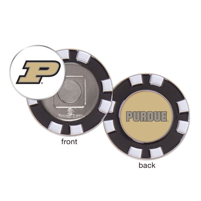 Marcador de fichas de póquer de golf de Purdue Boilermakers