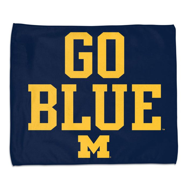 Toalla de rally de los Michigan Wolverines (a todo color)