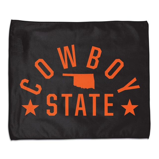 Toalla Rally de los Oklahoma State Cowboys (a todo color)