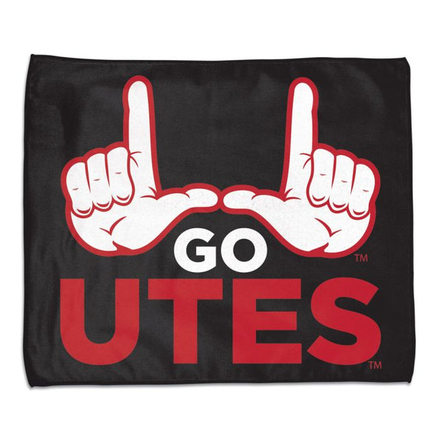 Utah Utes GO UTES Rally Towel - Full color