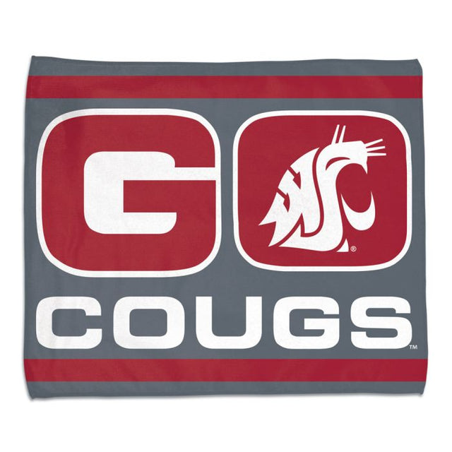 Toalla de rally de los Washington State Cougars (a todo color)